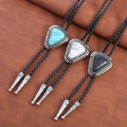 Vintage-style Cowboy Bolo Tie - Image 2