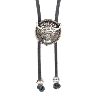 Western Bull Head Bolo Tie