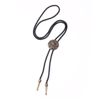 Creative Embossed Dragon Bolo Tie - Image 4